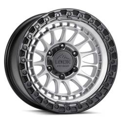 Lock Off-Road - Lock Off-Road MOJAVE-78569MSMBR LC11 Mojave 17x8.5 6x5.5 25mm Silver/Black - Image 1