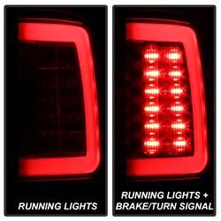 Spyder Auto - Spyder Auto 5084040 LED Red/Clear Taillights for Dodge RAM Trucks - Image 1
