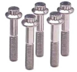 ARP Auto Racing - ARP 614-1750 Standard 12Point Bolt 5PC Stainless Steel 7/16-14 x 1.75 Wrenc - Image 1