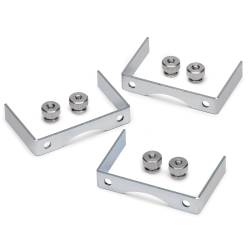 AutoMeter - AutoMeter 2226 Gauge Bracket Kit Aluminum 3Pc 2-5/8" - Image 1