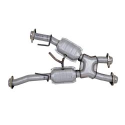 BBK Performance Parts - BBK Performance 2.5" Short X-Pipe w/Converters 79-93 Mustang 5.0L 1810 - Image 83