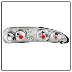 Spyder Auto - Spyder Auto 5001207 Euro Style Taillights Chrome/Clear for 93-02 Chevy Camaro - Image 3