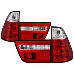 Spyder Auto - Spyder Auto 5000835 Red/Clear LED Taillights for 00-06 BMW X5 - Image 1