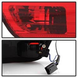Spyder Auto - Spyder Auto 5000835 Red/Clear LED Taillights for 00-06 BMW X5 - Image 2
