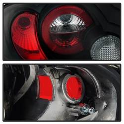 Spyder Auto - Spyder Auto 5000408 Black/Clear Euro Style Taillights for 00-06 Audi TT Quattro - Image 2