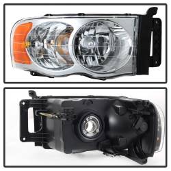 Spyder Auto - Spyder Auto 5064486 Crystal Headlights for 02-05 RAM 1500/2500/3500 - Image 2