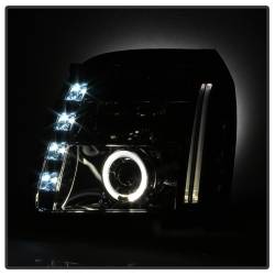 Spyder Auto - Spyder Auto 5029348 LED Halo Projector Headlights Chrome/Smoked - Image 6