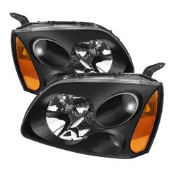 xTune Auto - xTune Auto 5072900 Crystal Headlights Black/Clear - Image 1