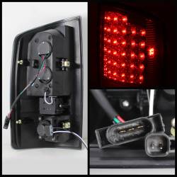 xTune Auto - xTune Auto 5073020 Chrome/Clear LED Taillights - Image 2