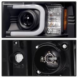 Spyder Auto - Spyder 5081032 Light Bar Headlights Black/Clear for 15-16 Silverado 2500HD/3500 - Image 2