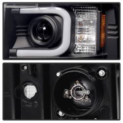 Spyder Auto - Spyder 5081032 Light Bar Headlights Black/Clear for 15-16 Silverado 2500HD/3500 - Image 4