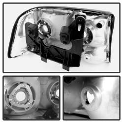 xTune Auto - xTune Auto 9025488 Chrome/Clear Crystal Headlights - Image 3