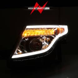Anzo USA - Anzo USA 111576 Projector Headlight Set for 11-15 Explorer - Image 2