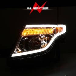 Anzo USA - Anzo USA 111576 Projector Headlight Set for 11-15 Explorer - Image 6