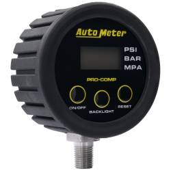 AutoMeter - AutoMeter 2167 Gauge Head Tire Press 50PSI 3.45 Bar Race Digital Backlit w/Mem - Image 3