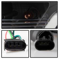 Spyder Auto - Spyder Auto 5087591 Black Light Bar Projector Headlights for 13-14 Ford F150 - Image 4