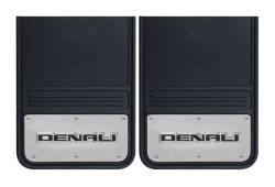 Gatorback - Gatorback GB1418D 14"x18" Universal Black Mud Flaps Denali Logo - Image 1