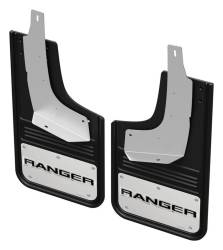 Gatorback - Gatorback GCR45R-6 12" Black Rear Mud Flaps for Ford Ranger - Image 1