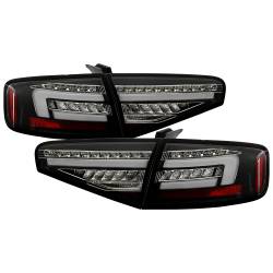 Spyder Auto - Spyder Auto 5087171 LED Taillights Black for 13-16 Audi A4/S4 - Image 1