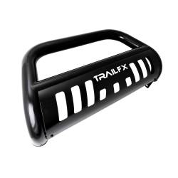 TrailFX - TrailFX B0028B Bull Bar 3" Black Steel Skid Plate Light Mount - Image 2