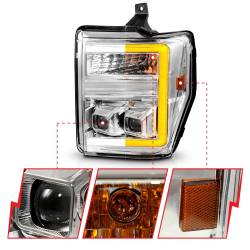 Anzo USA - Anzo USA 111587 Projector Headlight Set - Image 3