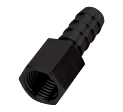 Derale - Derale 98104 Straight Hose Barb Fitting 1/4" NPT Female x 3/8" Barb Each - Image 2