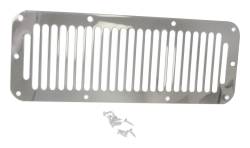 RT Offroad - RT Offroad RT34014 SS Cowl Vent Cover for 78-95 Jeep CJ/Wrangler YJ - Image 1