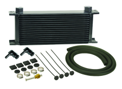 Derale - Derale 13412 16-Row Stack Plate Transmission Cooler Kit 90-DEG Swivel Fitting - Image 2