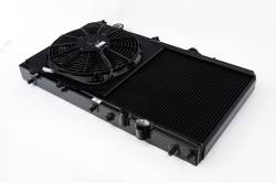 CSF Cooling - Racing & High Performance Division - CSF Cooling 2850KB K-Swap Black Aluminum Radiator for 92-00 Civic/94-01 Integra - Image 1