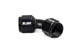 HPS Performance - HPS AN9451-12 -12AN Female To Female Swivel Coupling Adapter Black 45-DEGree - Image 2