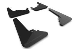 Rally Armor - Rally Armor MF101-UR-BLK-MBK Black Mud Flap Metallic Black Logo - Image 1