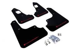 Rally Armor - Rally Armor MF10-UR-BLK/RD Black Mud Flap Red Logo - Image 1