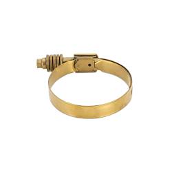 Mishimoto - Mishimoto MMCLAMP-CTWG-92GD Constant Tension Worm Gear Clamp 2.76"-3.62" Gold - Image 2
