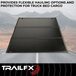 TrailFX - TrailFX TFX3529 Standard Flush Tri-Fold Tonneau Cover for 21-26 Ford F150 5.5' - Image 2