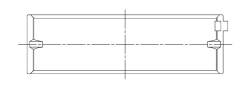 ACL Race Series - ACL Race 5M2220H-STD Crankshaft Bearing for Chrysler/Dodge/Jeep 5.7 6.1 - Image 1