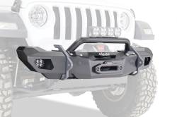LoD Offroad - LoD Offroad JFB1885 Black Ops Shorty Winch Front Bumper for 07-26 Jeep JK/JL/JT - Image 1