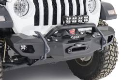 LoD Offroad - LoD Offroad JFB1885 Black Ops Shorty Winch Front Bumper for 07-26 Jeep JK/JL/JT - Image 2