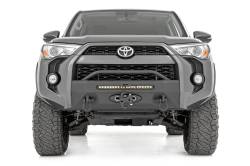 Rough Country Suspension Systems - Rough Country 10746 Hybrid Front Winch Bumper Black for 14-24 Toyota 4Runner - Image 4