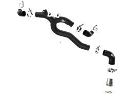 aFe Power - aFe 46-20508-B 2.5-2.75" Aluminum Hot Charge Pipe Black for 18-23 Stinger 3.3L - Image 2