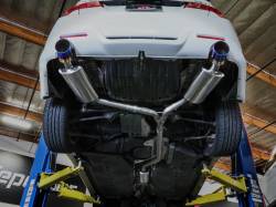 aFe Power - aFe 49-36629-L 2.5-2.25" SS Exhaust w/Blue Flame Tip for 09-14 Acura TSX 2.4L - Image 5