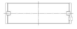 ACL Race Series - ACL Race 5M1573H-.025 Crankshaft Bearing for BMW 4.4 - Image 1