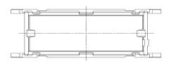 ACL Race Series - ACL Race 5M1573H-.025 Crankshaft Bearing for BMW 4.4 - Image 3
