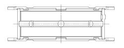 ACL Race Series - ACL Race 5M1573H-.025 Crankshaft Bearing for BMW 4.4 - Image 4