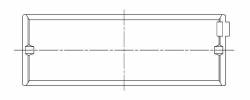 ACL Race Series - ACL Race 5M1633H-.25 Crankshaft Bearing for Nissan - Image 1