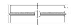 ACL Race Series - ACL Race 5M429HC-001 Checker Chevy/GMC/Pontiac Crankshaft Bearing - Image 2