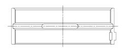 ACL Race Series - ACL Race 5M590HC-001 Crankshaft Bearing for AC Ford Griffith Mercury - Image 2