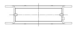 ACL Race Series - ACL Race 5M1010HC-001 DeTomaso Ford/Mercury 351 Crankshaft Bearing - Image 3