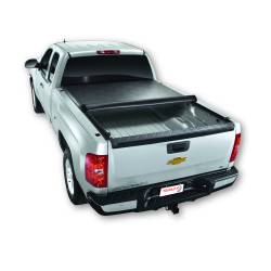 TrailFX - TrailFX TFX5214 Soft Roll-Up Tonneau Cover Black Vinyl w/Aluminum Rails - Image 2