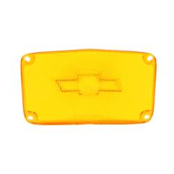 Trim Parts - Trim Parts A1386 1956 Full-Size Chevrolet Amber Parking Light Lens w/Bowtie PAIR - Image 3