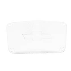 Trim Parts - Trim Parts A1387 1956 Full-Size Chevrolet Clear Parking Light Lens w/Bowtie PAIR - Image 3
